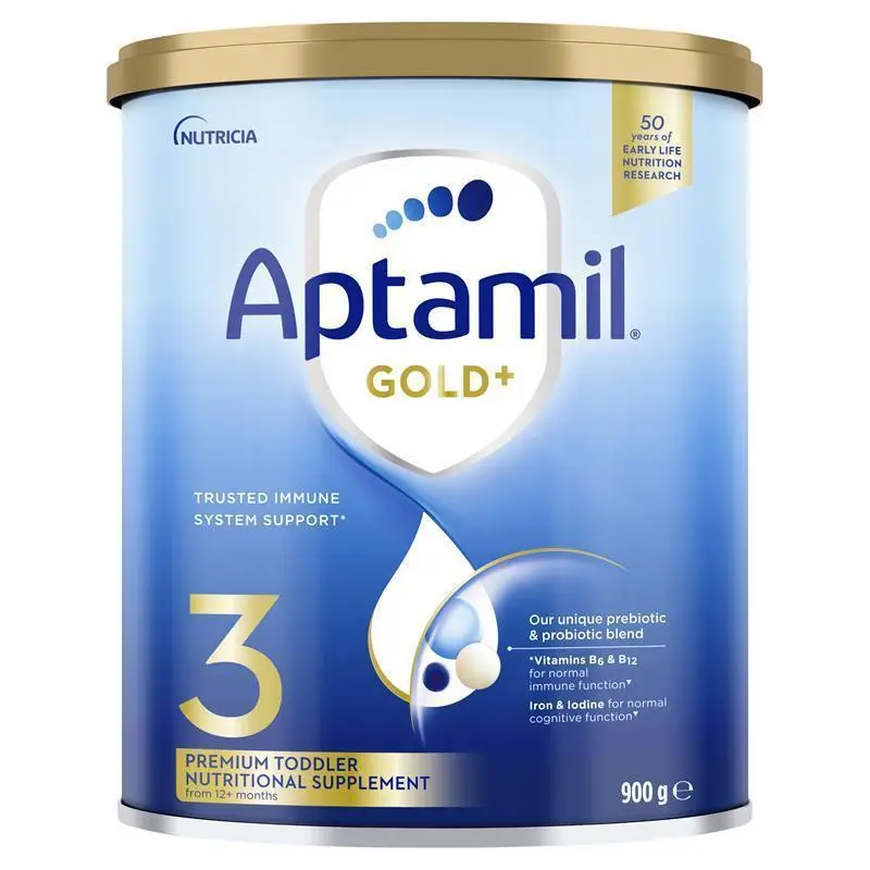 Sữa Aptamil Gold+ Úc số 3 Pronutra+ Toddler 900g (1-3 tuổi)