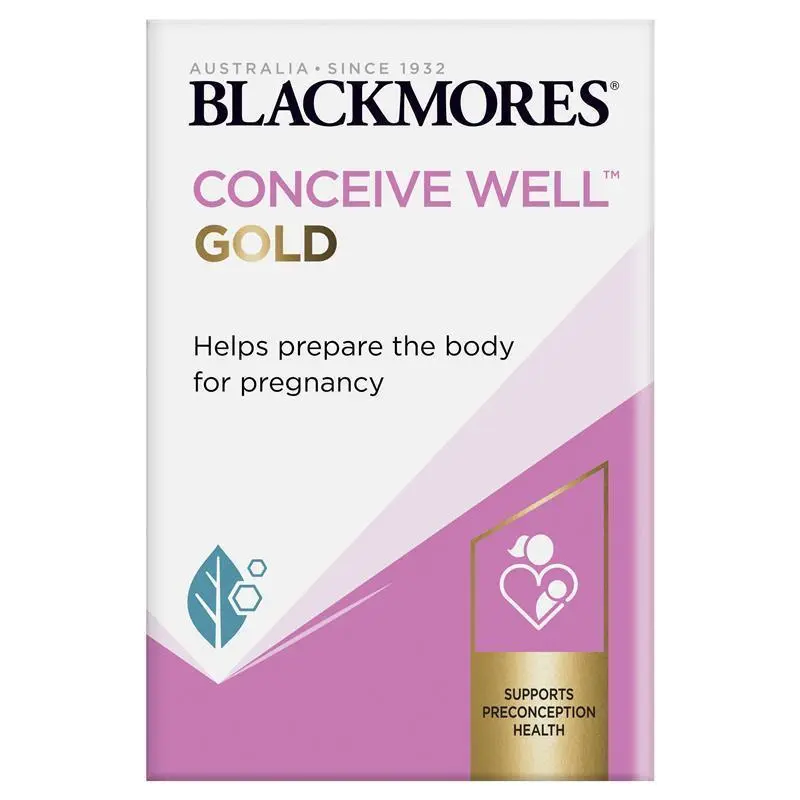 Blackmores Conceive Well Gold bổ trứng tăng thụ thai 56 viên