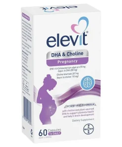 Elevit DHA + Choline Pregnancy 60 Capsules Vinh Nghệ An