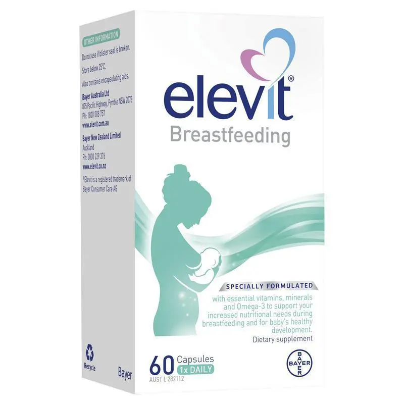 Elevit Sau Sinh Elevit Breastfeeding 60 Viên Vinh Nghệ An