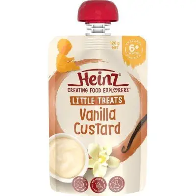 Heinz Vanilla Custard túi 120g: Gợi ý nhẹ nhàng cho bé từ 6 tháng tại TP Vinh