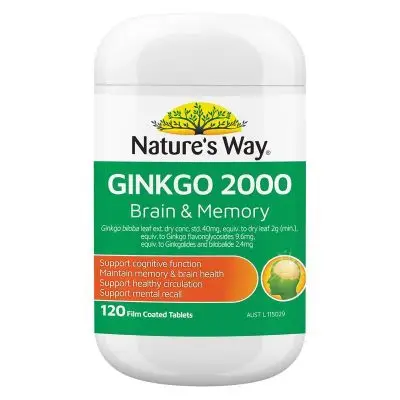 Tham khảo Nature's Way Ginkgo 2000 hỗ trợ trí nhớ – Góc nhìn thực tế tại TP Vinh