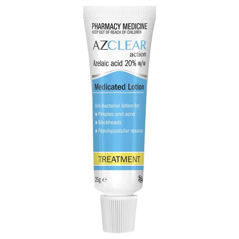 Azclear Medicated Lotion 25G - Pimples & Acne chính hãng Úc
