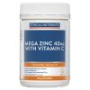 Ethical Nutrients Mega Zinc 40mg with Vitamin C Orange 190g Powder chính hãng Úc
