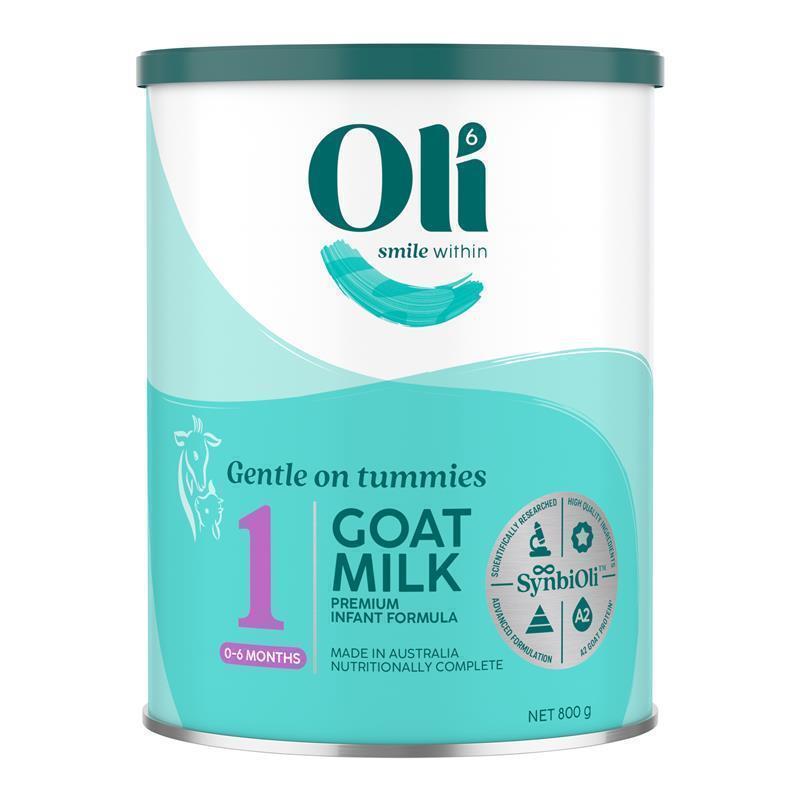 Oli6 - Stage 1 Goat A2 Milk Infant Formula 800g chính hãng Úc
