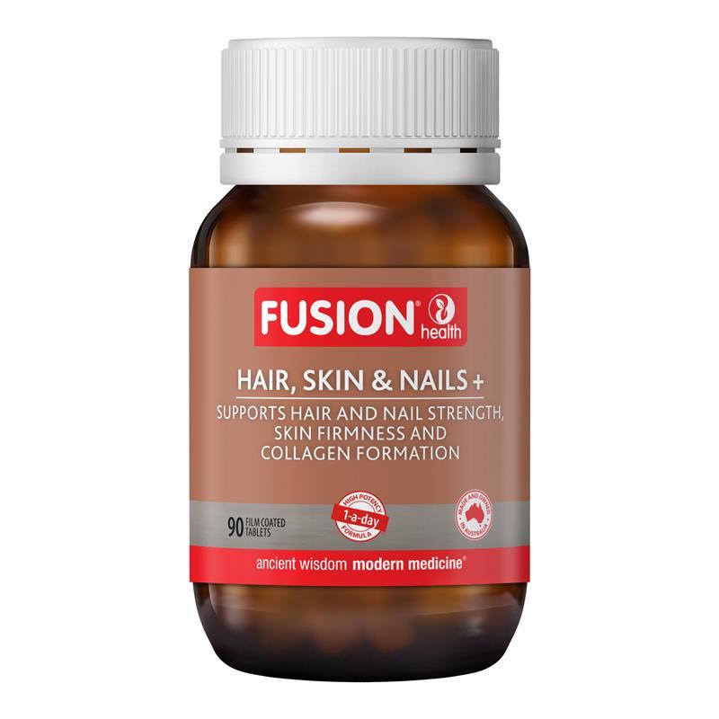 Fusion Hair Skin & Nails Plus 90 Tablets chính hãng Úc