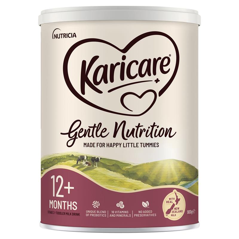 Karicare 3 Toddler Milk Drink From 12+ Months 900g chính hãng Úc
