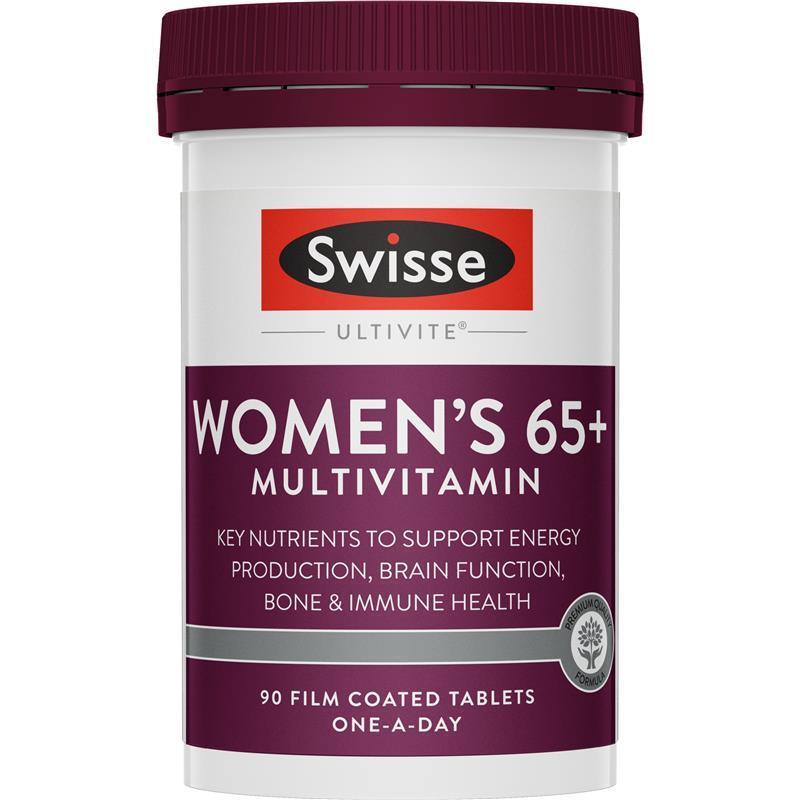 Swisse Ultivite Multivitamin Womens 65+ 90 Pack chính hãng Úc