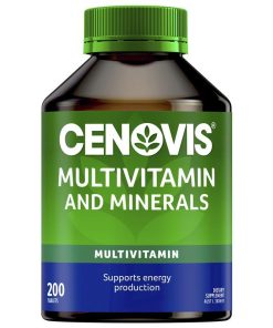 Cenovis Multivitamin and Minerals 200 Tablets chính hãng Úc
