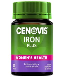 Cenovis Iron Plus 80 Tablets chính hãng Úc