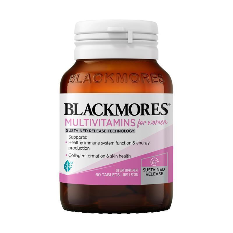 Blackmores Multivitamin For Women Sustained Release 60 Tablets chính hãng Úc