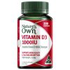 Nature's Own Vitamin D3 1000iu 200 Capsules chính hãng Úc