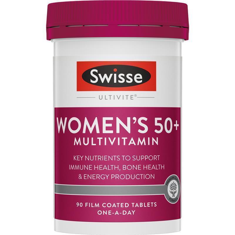 Swisse Womens Multivitamin 50+ 90 Tablets chính hãng Úc