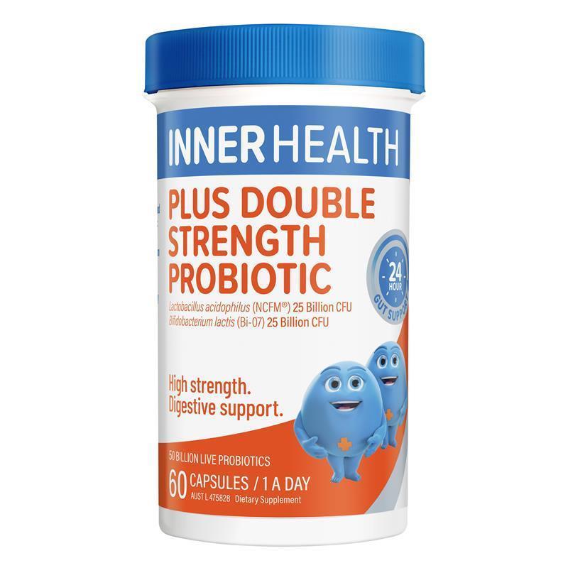 Inner Health Plus Double Strength Probiotic 60 Capsules chính hãng Úc