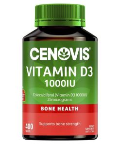 Cenovis Vitamin D3 1000IU 400 Tablets Exclusive Size chính hãng Úc