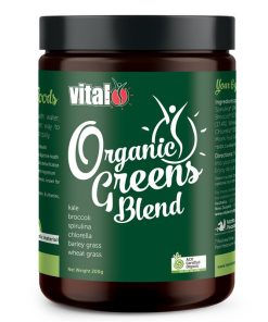 Vital Organic Greens Powder 200g Exclusive Size chính hãng Úc