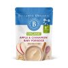Bellamy's Organic Apple Cinnamon Baby Porridge 125g chính hãng Úc