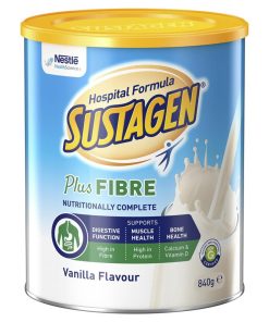 Sustagen Hospital Formula + Fibre Nutritional Supplement Vanilla Flavour 840g chính hãng Úc