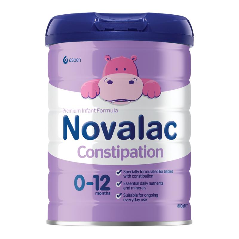 Novalac IT Constipation Formula 0-12 Months 800g chính hãng Úc