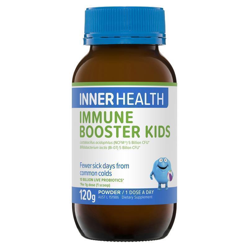 Inner Health Immune Booster Kids Probiotic 120g Powder Fridge Line chính hãng Úc