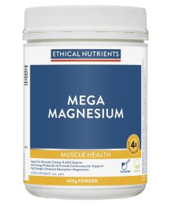 Ethical Nutrients Mega Magnesium 450g Powder Citrus chính hãng Úc
