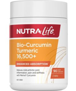 Nutra-Life Bio-Curcumin 16500+ 90 Capsules Exclusive Size chính hãng Úc
