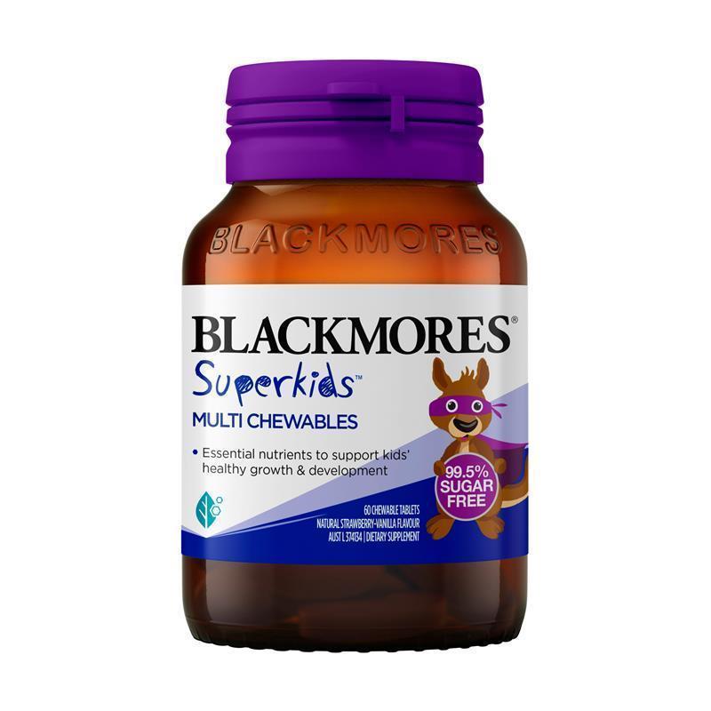 Blackmores Superkids Multi 60 Chewables chính hãng Úc