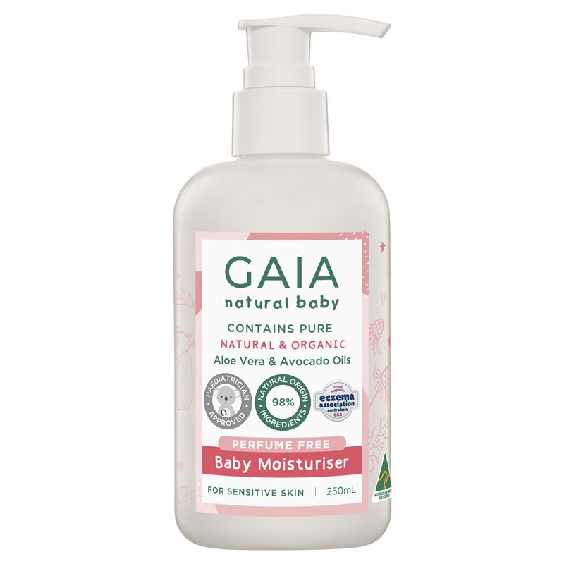 Gaia Natural Baby Moisturiser 250ml chính hãng Úc