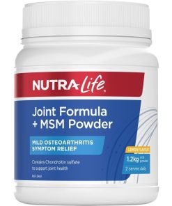 Nutra-Life Joint Formula + Msm Lemon 1.2Kg Exclusive Size chính hãng Úc