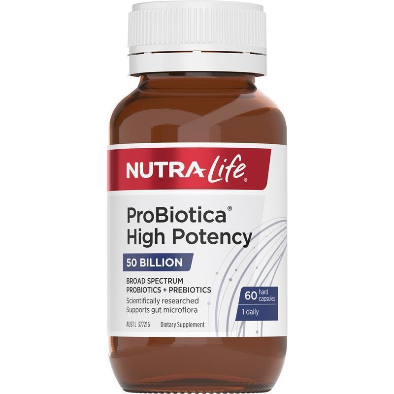 Nutra-Life Probiotica High Potency 60 Capsules Exclusive Size chính hãng Úc