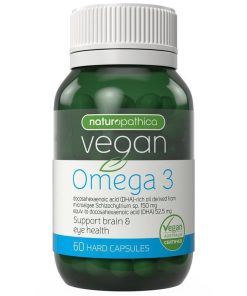 Naturopathica Vegan Omega 3 60 Capsules chính hãng Úc