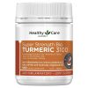 Healthy Care Super Strength Bio Turmeric 3100mg 100 Capsules NEW chính hãng Úc