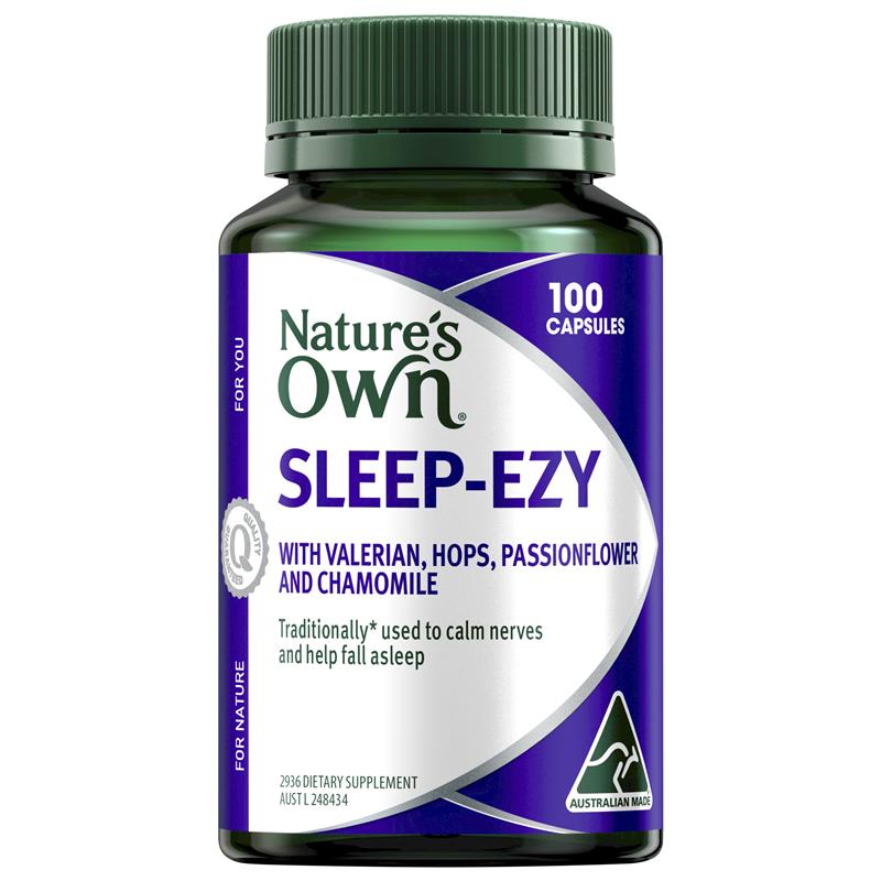 Nature's Own Sleep Ezy 100 Capsules chính hãng Úc
