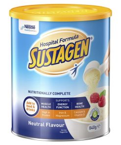 Sustagen Hospital Formula Nutritional Supplement Neutral Flavour 840g chính hãng Úc