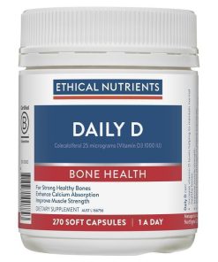 Ethical Nutrients Daily D 270 Capsules chính hãng Úc