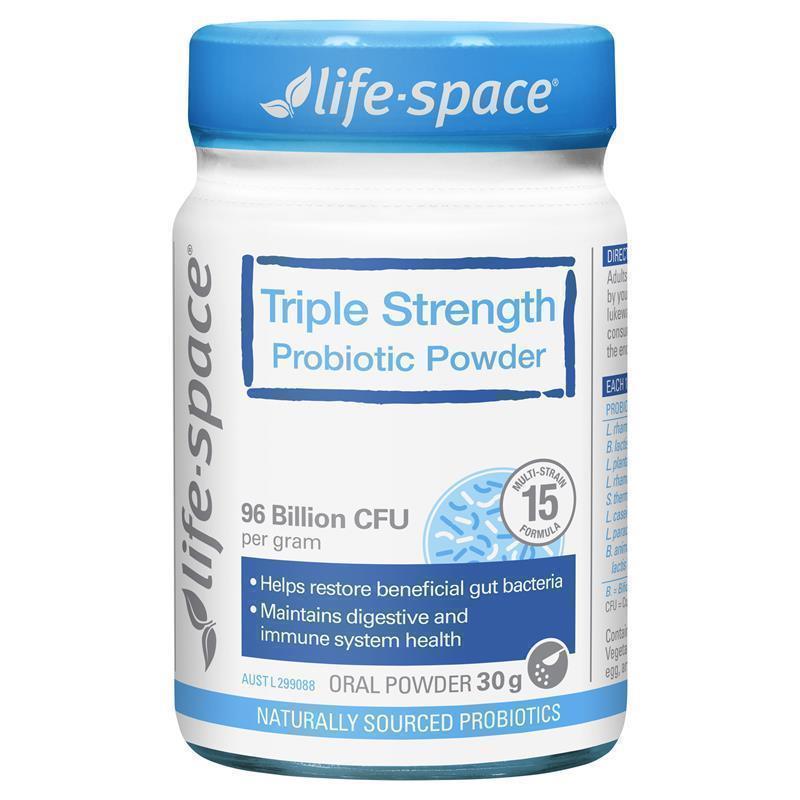Life-Space Triple Strength Probiotic Powder 30g chính hãng Úc