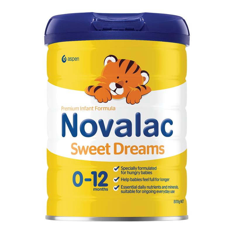 Novalac SD Sweet Dreams Formula 0-12 Months 800g chính hãng Úc