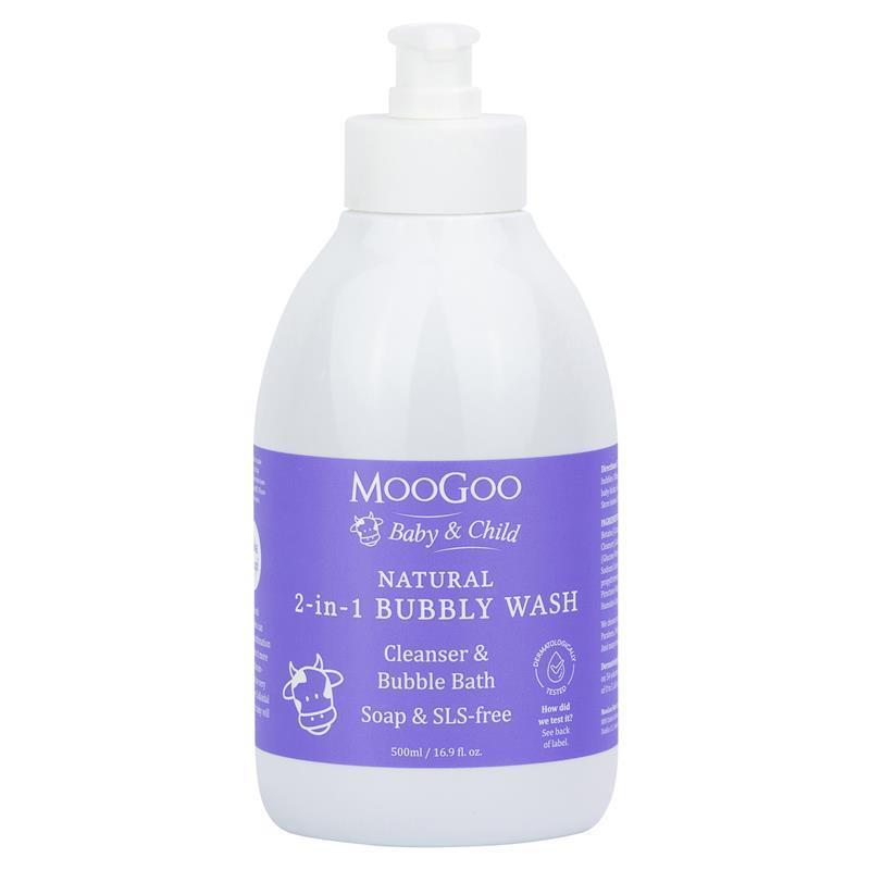 MooGoo Baby And Child 2 In 1 Bubbly Wash 500ml chính hãng Úc