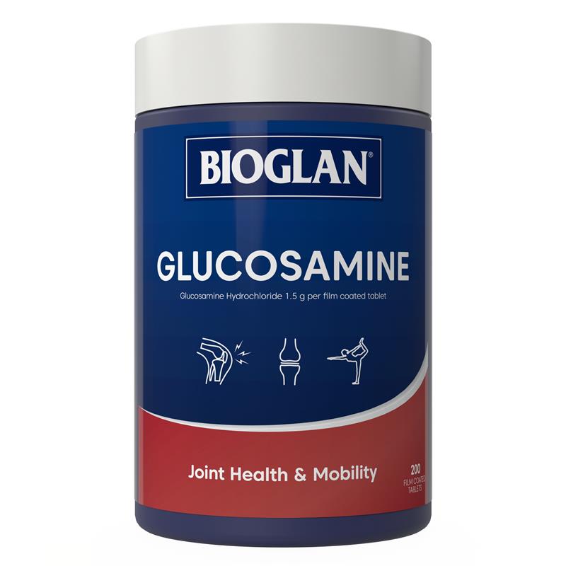 Bioglan Glucosamine 1500mg 200 Tablets chính hãng Úc