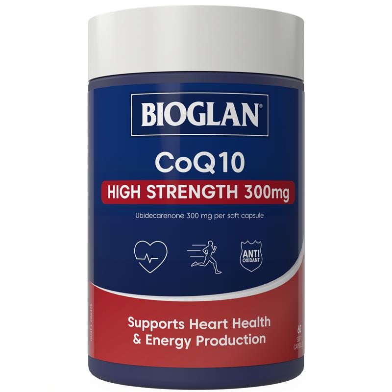 Bioglan CoQ10 300mg 60 Capsules chính hãng Úc