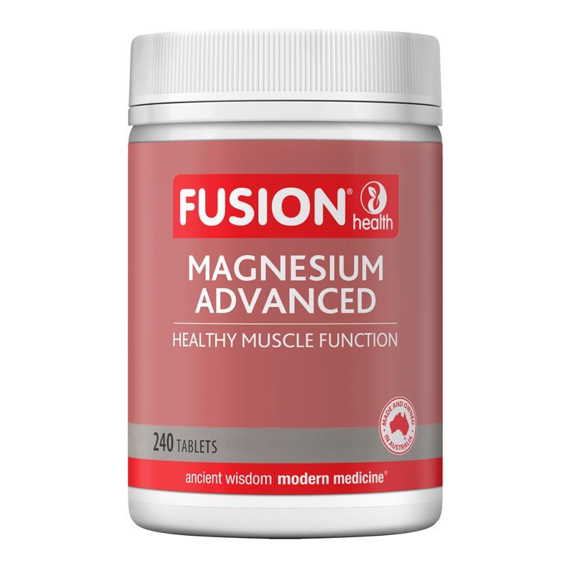 Fusion Magnesium Advanced 240 Tablets chính hãng Úc