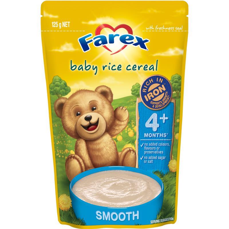 Farex Baby Rice Cereal 125g chính hãng Úc