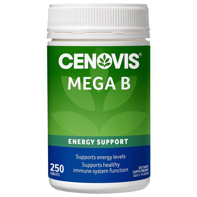 Cenovis Mega B Value Pack 250 Tablets Exclusive Size chính hãng Úc