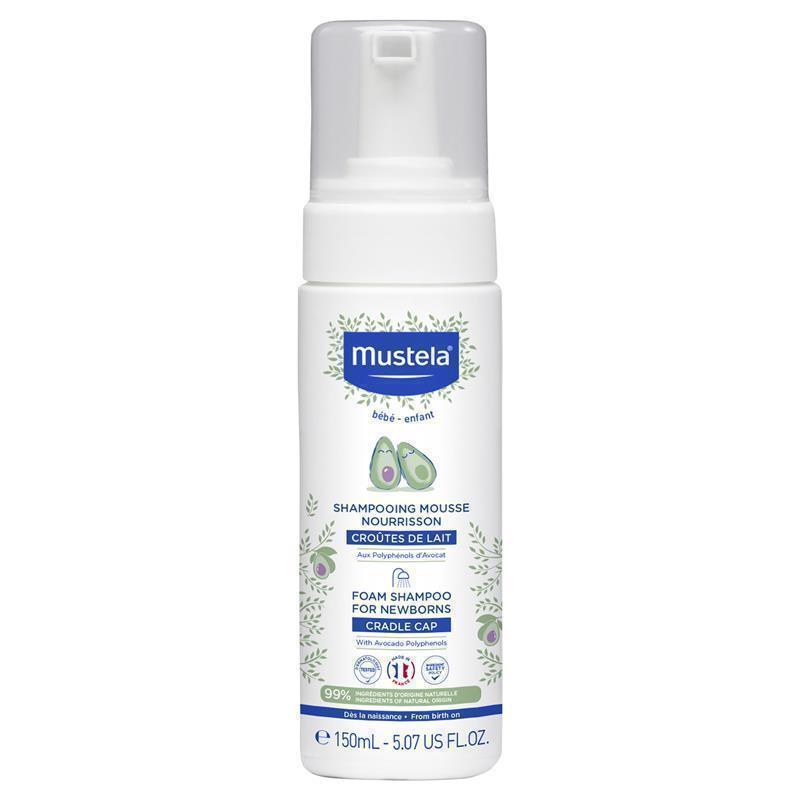 Mustela Newborn Foam Shampoo 150ml chính hãng Úc