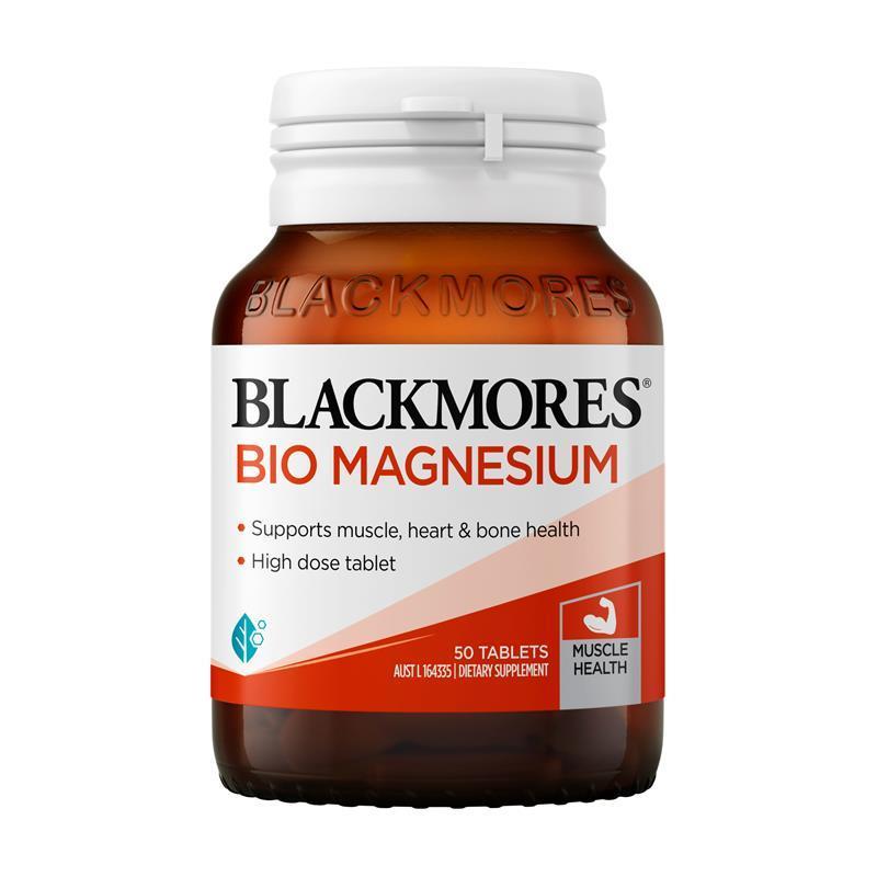 Blackmores Bio Magnesium 50 Tablets chính hãng Úc
