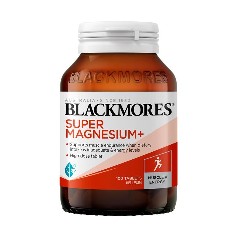 Blackmores Super Magnesium Plus 100 Tablets chính hãng Úc