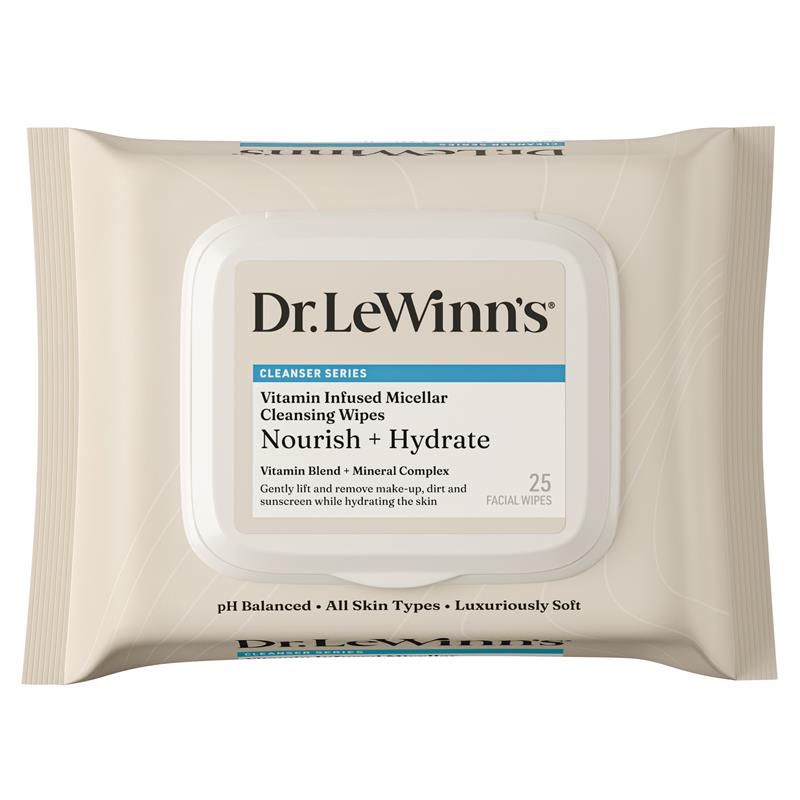 Dr. LeWinn's Cleanser Series Micellar Wipes 25 Pack chính hãng Úc