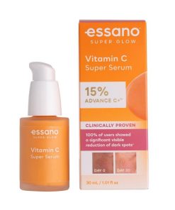 Essano Super Glow Vitamin C 15% Serum 30ml chính hãng Úc