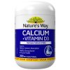 Nature's Way Calcium + Vitamin D3 200 Tablets chính hãng Úc