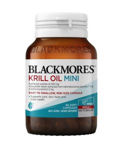 Blackmores Krill Oil Mini 60 Capsules chính hãng Úc